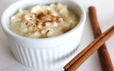 Cinnamon Rice pudding