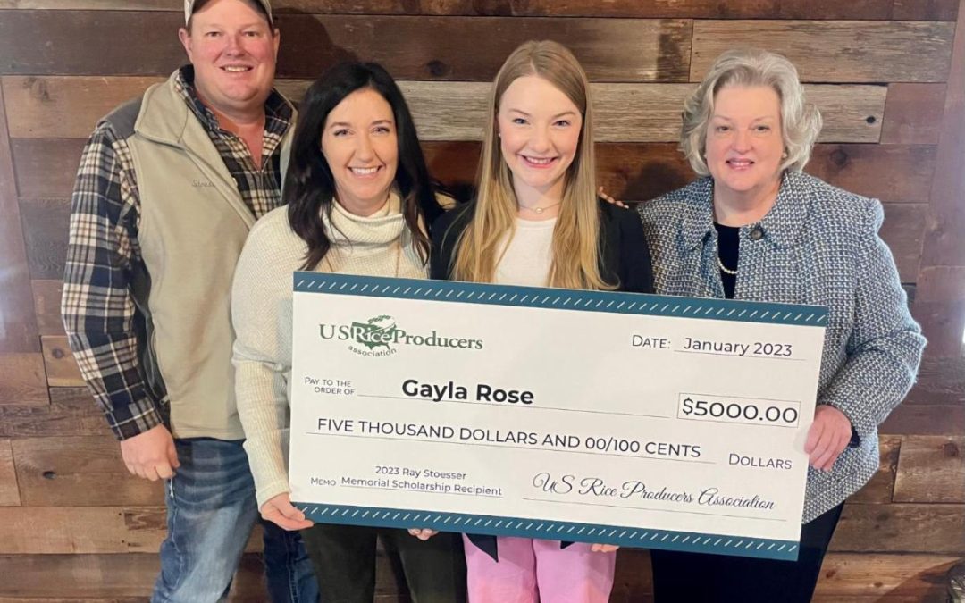 Gayla Rose Awarded Ray Stoesser Memorial Scholarship