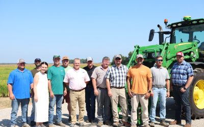 Congressman Jason Smith Tours Missouri Rice Country